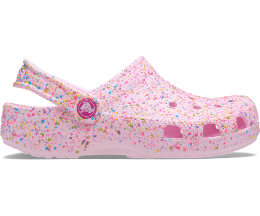 Toddler Classic Paint Splatter Clog - Pink Milk