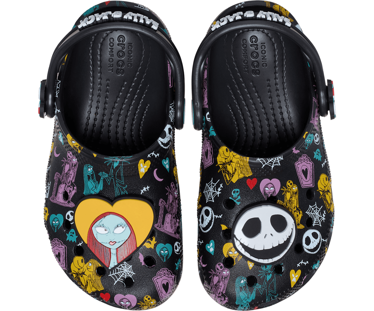 Toddlers’ Disney Tim Burton's The Nightmare Before Christmas Jack and Sally Classic Clog - Multi