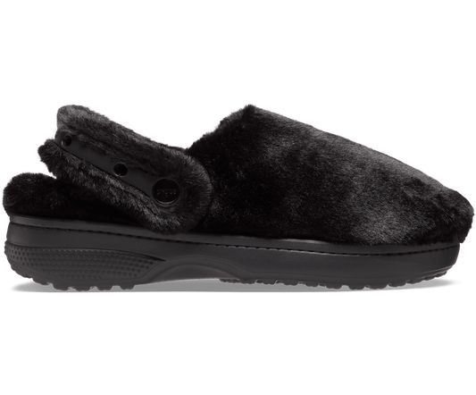 Unfurgettable Cozy Clog - Black