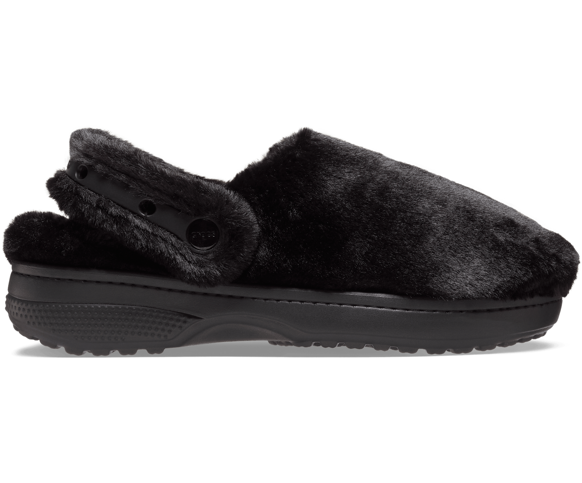Unfurgettable Cozy Clog - Black